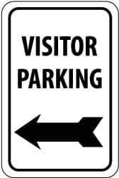 Parking Lot Sign: Rectangle, 