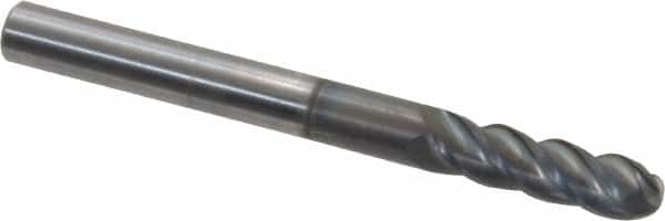 Ball End Mill: 3/16