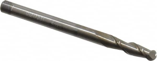 Ball End Mill: 0.1575