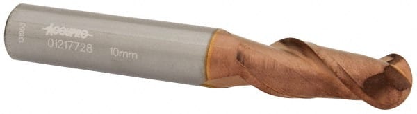 Ball End Mill: 0.3937