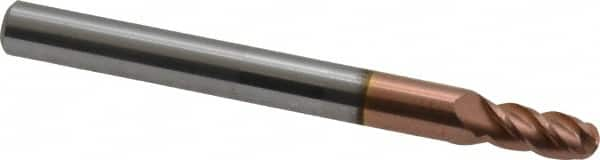 Ball End Mill: 0.1969