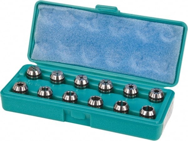 Collet Set: 12 Pc, Series ER20 MPN:587382