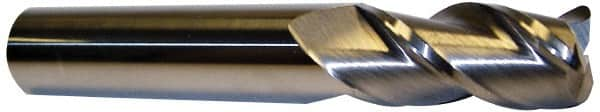 Corner Radius End Mill: 3/8