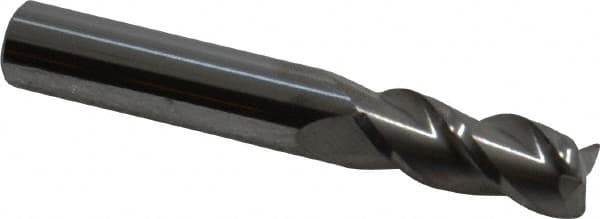 Corner Radius End Mill: 3/8