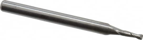 Corner Radius End Mill: 1/16