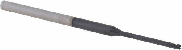 Corner Radius End Mill: 1/16