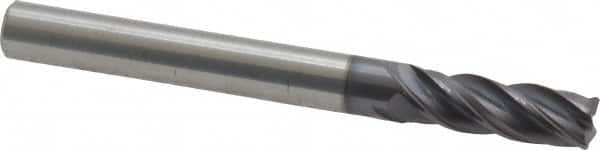 Corner Chamfer End Mill: 1/4