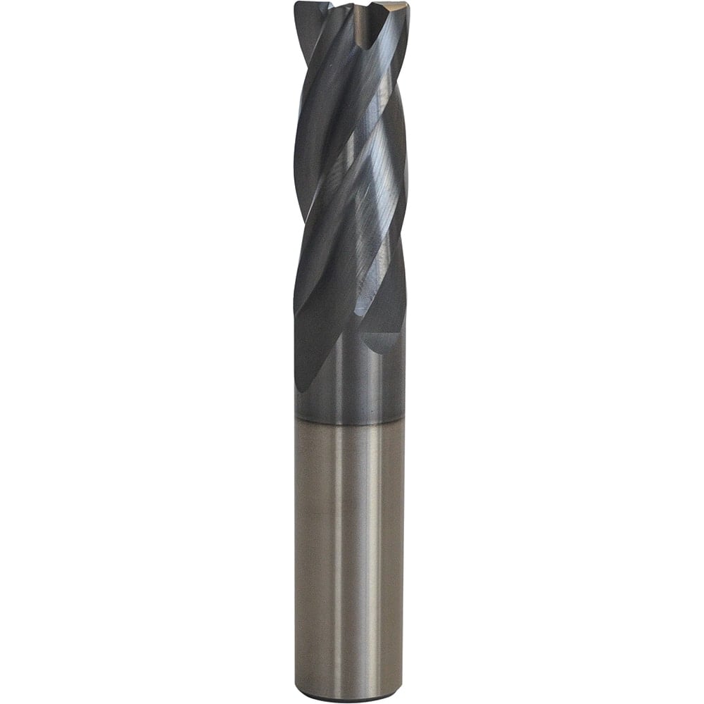 Corner Radius End Mill: 3/8