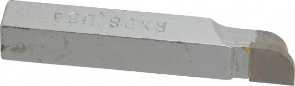 2-1/2 Inch Long, 1/4 Inch Radius, Right Hand, Convex, RXD Style Radius Cutting Tool Bit MPN:ACC-RXD8