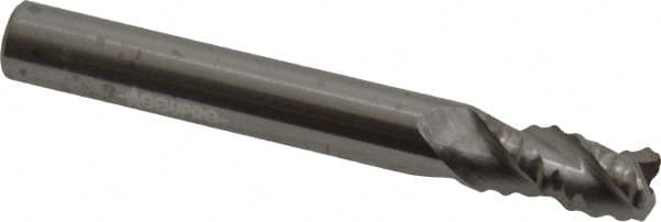 Corner Radius End Mill: 1/4