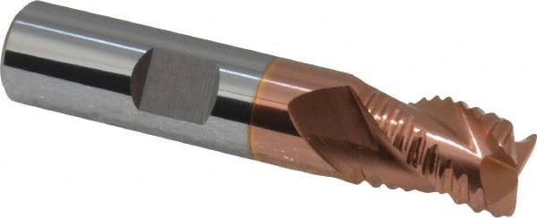 Square End Mill: 1/2'' Dia, 5/8'' LOC, 1/2'' Shank Dia, 2-1/2'' OAL, 3 Flutes, Solid Carbide MPN:12176817