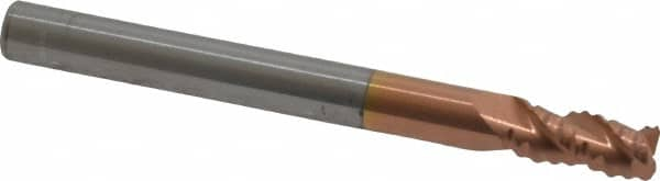 Square End Mill: 3/16'' Dia, 3/8'' LOC, 3/16'' Shank Dia, 2'' OAL, 3 Flutes, Solid Carbide MPN:12179520