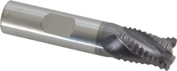 Square End Mill: 1/2'' Dia, 5/8'' LOC, 1/2'' Shank Dia, 2-1/2'' OAL, 4 Flutes, Solid Carbide MPN:12179539