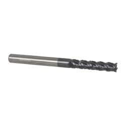 Roughing & Finishing End Mill: 1/4