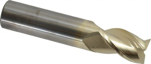 Roughing & Finishing End Mill: 20 mm Dia, 3 Flutes, Square End, Solid Carbide MPN:2500455