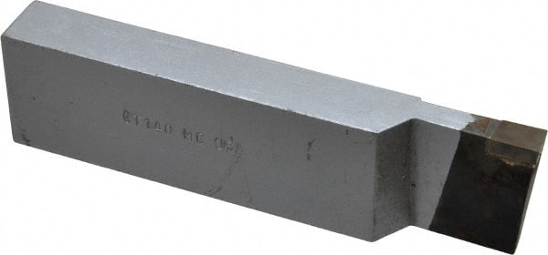 Single Point Tool Bit: 3/4'' Shank Width, 1-1/2'' Shank Height, Solid Carbide Tipped, RH, CT, Cut-Off & Grooving MPN:ACC-CT140