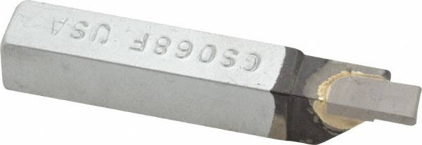 Single-Point Tool Bit: GS, Cut-Off & Grooving, 3/8 x 3/8