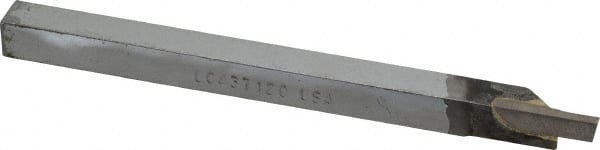 Single Point Tool Bit: 7/16'' Shank Width, 7/16'' Shank Height, Solid Carbide Tipped, LH, LC MPN:ACC-LC437120