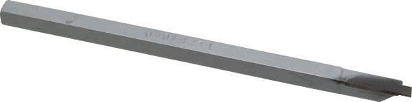 Single Point Tool Bit: 9/32'' Shank Width, 9/32'' Shank Height, Solid Carbide Tipped, RH, RC, Cut-Off & Grooving MPN:ACC-RC281040