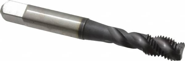 Spiral Flute Tap: 5/16-24, UNF, 3 Flute, Modified Bottoming, 3B Class of Fit, Powdered Metal, TICN Finish MPN:40113-01C