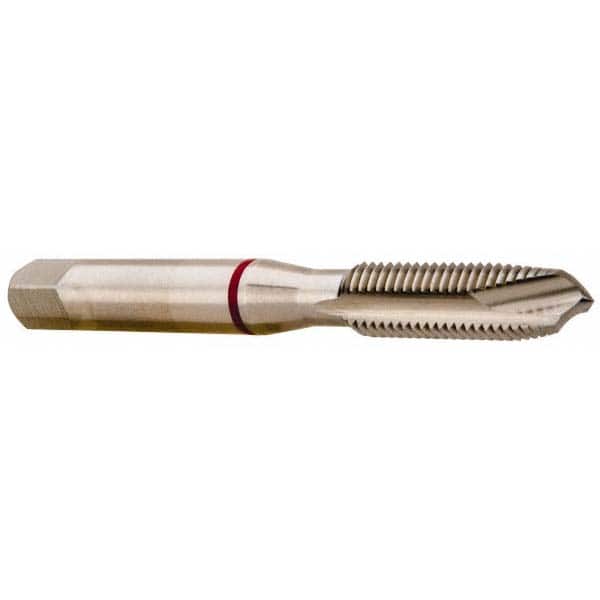 Spiral Point Tap: 1/2-13, 4 Flutes, Plug, 2B, Vanadium High Speed Steel, Bright Finish MPN:T2690565