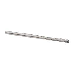 Square End Mill: 1/8'' Dia, 1'' LOC, 1/8'' Shank Dia, 2-1/2'' OAL, 2 Flutes, Solid Carbide MPN:12176850