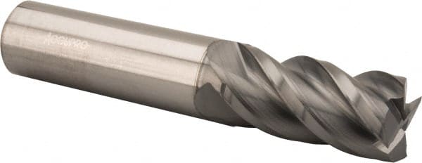 Square End Mill: 3/4'' Dia, 1-1/2'' LOC, 3/4'' Shank Dia, 4'' OAL, 4 Flutes, Solid Carbide MPN:12178992