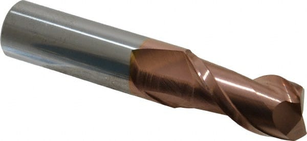 Square End Mill: 3/4'' Dia, 1-1/2'' LOC, 3/4'' Shank Dia, 4'' OAL, 2 Flutes, Solid Carbide MPN:12181539