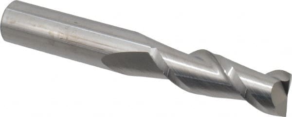 Square End Mill: 1/2'' Dia, 1-1/2'' LOC, 1/2'' Shank Dia, 3-1/2'' OAL, 2 Flutes, Solid Carbide MPN:12181797