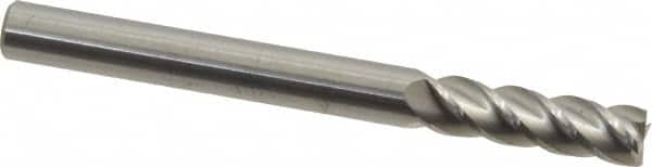 Square End Mill: 0.2362'' Dia, 0.748'' LOC, 4 Flutes, Solid Carbide MPN:12182448