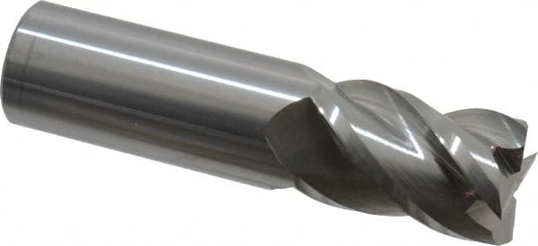 Square End Mill: 0.9843'' Dia, 1.4961'' LOC, 4 Flutes, Solid Carbide MPN:12182688