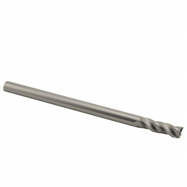 Square End Mill: 0.1181'' Dia, 0.2362'' LOC, 4 Flutes, Solid Carbide MPN:12182715