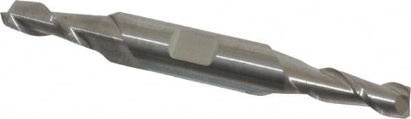 Square End Mill: 1/4'' Dia, 5/8'' LOC, 3/8'' Shank Dia, 3'' OAL, 2 Flutes, Solid Carbide MPN:12185032