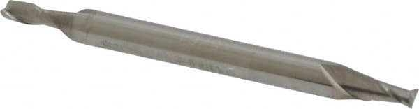 Square End Mill: 5/64'' Dia, 5/32'' LOC, 1/8'' Shank Dia, 1-1/2'' OAL, 2 Flutes, Solid Carbide MPN:12185062