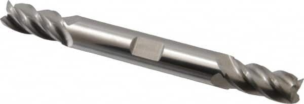 Square End Mill: 11/32'' Dia, 3/4'' LOC, 3/8'' Shank Dia, 3-1/2'' OAL, 4 Flutes, Solid Carbide MPN:12185134