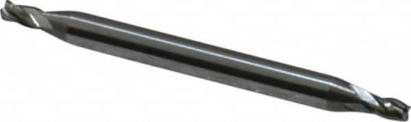 Square End Mill: 5/64'' Dia, 5/32'' LOC, 1/8'' Shank Dia, 1-1/2'' OAL, 4 Flutes, Solid Carbide MPN:12185161