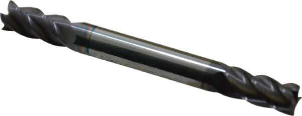 Square End Mill: 1/4'' Dia, 1/2'' LOC, 1/4'' Shank Dia, 2-1/2'' OAL, 4 Flutes, Solid Carbide MPN:12185220