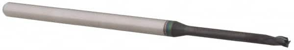 Square End Mill: 5/64'' Dia, 0.117'' LOC, 1/8'' Shank Dia, 2-1/2'' OAL, 3 Flutes, Solid Carbide MPN:14797263