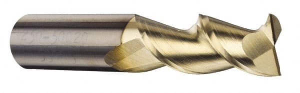 Square End Mill: 1'' Dia, 4-1/8'' LOC, 1'' Shank Dia, 7'' OAL, 2 Flutes, Solid Carbide MPN:25010066C5