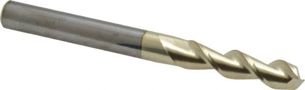 Square End Mill: 3/8'' Dia, 1-1/2'' LOC, 3/8'' Shank Dia, 4'' OAL, 2 Flutes, Solid Carbide MPN:25037524C5