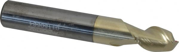 Square End Mill: 13/32'' Dia, 9/16'' LOC, 7/16'' Shank Dia, 2-3/4'' OAL, 2 Flutes, Solid Carbide MPN:25040609C5