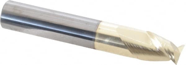 Square End Mill: 7/16'' Dia, 9/16'' LOC, 7/16'' Shank Dia, 2-3/4'' OAL, 2 Flutes, Solid Carbide MPN:25043709C5