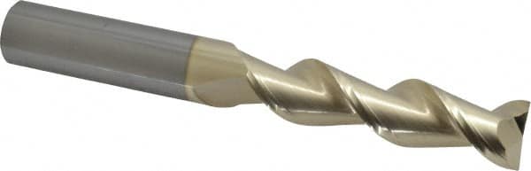 Square End Mill: 3/4'' Dia, 3'' LOC, 3/4'' Shank Dia, 6'' OAL, 2 Flutes, Solid Carbide MPN:25075048C5