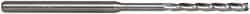 Square End Mill: 3/32'' Dia, 0.135'' LOC, 1/8'' Shank Dia, 2-1/2'' OAL, 3 Flutes, Solid Carbide MPN:6501358