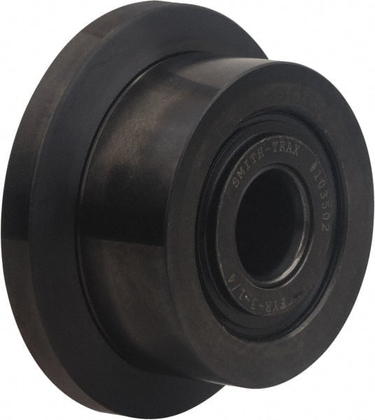 Flanged Yoke Roller: 3-1/4