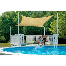 ShelterLogicShadeLogic®  Sun Shade Sail Square 16 ft. x 16 ft. Sand 25732