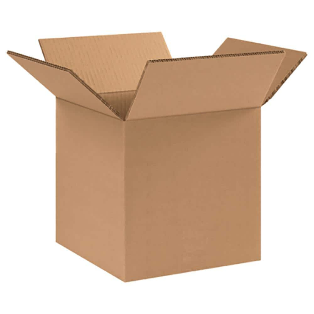 Boxes & Crush-Proof Mailers, Shipping Boxes Type: Heavy-Duty Corrugated Box , Overall Length (Inch): 10 , Container Shape: Square , Inside Length (Inch): 10  MPN:10CDW