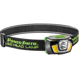 PowerSmith 250 Lumen LED Rechargeable Weatherproof Dual Function Flood/Spot Head Lamp PHLR225D