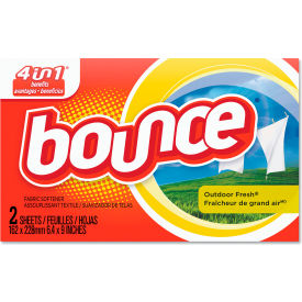 Bounce® Fabric Softener Sheets Outdoor Fresh 2/Box 156 Boxes/Carton PGC02664