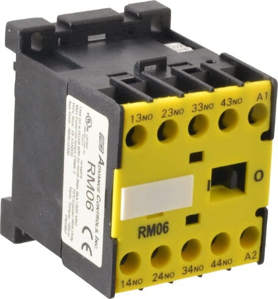 4 Pole, 4NO, 120 VAC Control Relay MPN:132987